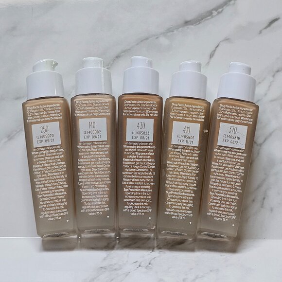 Lancome Renergie Lift Makeup LOT-140-250-370-410-430 - Picture 6 of 7